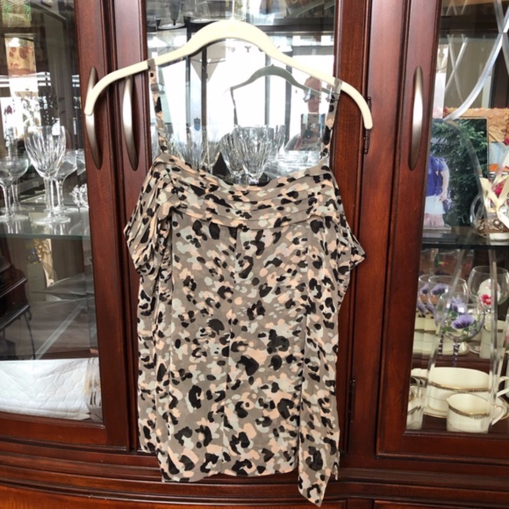 EUC Chiffon off the Shoulder Top by Cabi